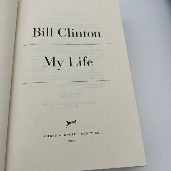 My Life - Bill Clinton - 2004 First Edition - Autobiography - Dust Jacket - Picture 6 of 10